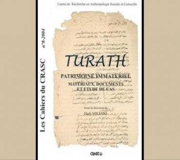 Turath : patrimoine immatériel. matériaux, documents et études de cas